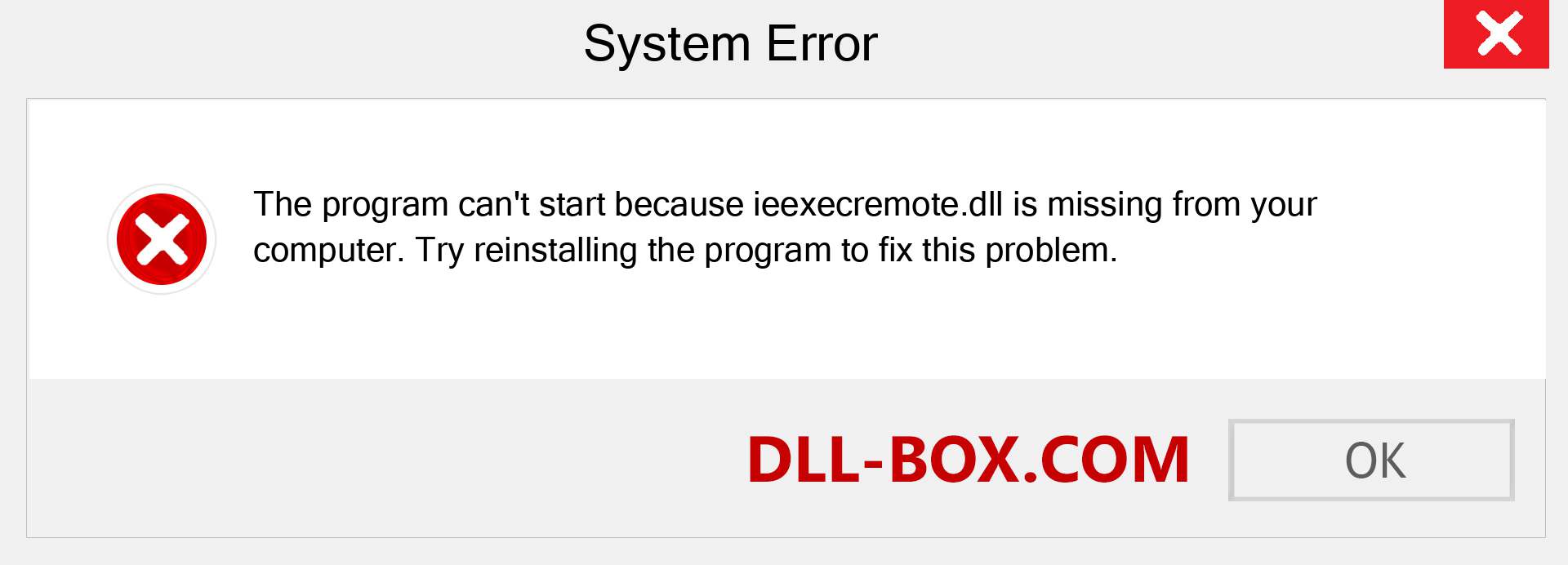  ieexecremote.dll file is missing?. Download for Windows 7, 8, 10 - Fix  ieexecremote dll Missing Error on Windows, photos, images